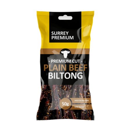 Plain Biltong 50g Pkt