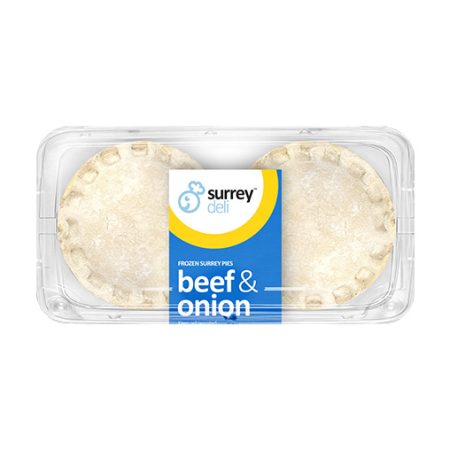 Beef & Onion Pie - 2 pack