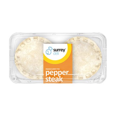 Pepper Steak Pie - 2 pack