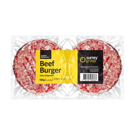 Beef Burger 4 pack - 400g