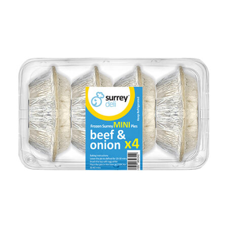 Mini Pies Beef and Onion