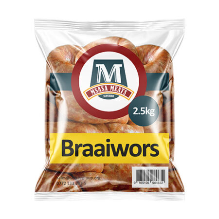 Msasa Meats Braaiwors - 2.5kg