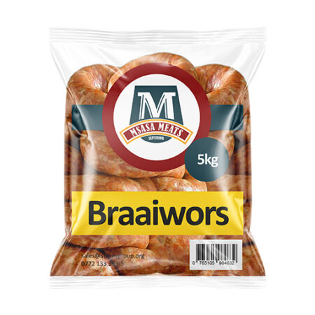 Msasa Meats Braaiwors - 5kg